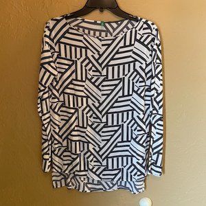 United Colors of Benetton Striped  Blouse Tunic
